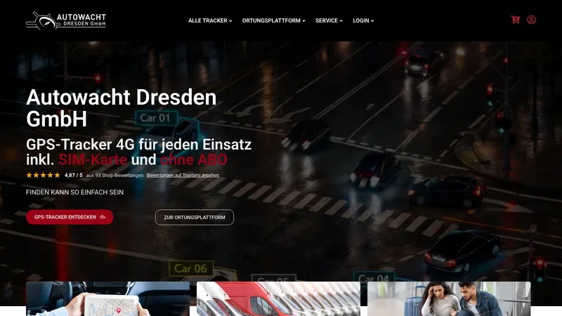 Website-Vorschau Auto Wacht