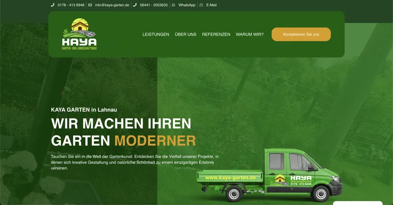 Website-Vorschau Kaya Garten