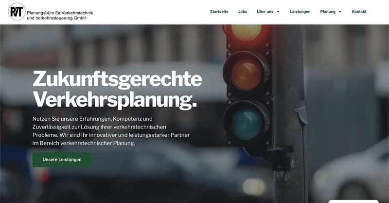 Website-Vorschau PVT GmbH